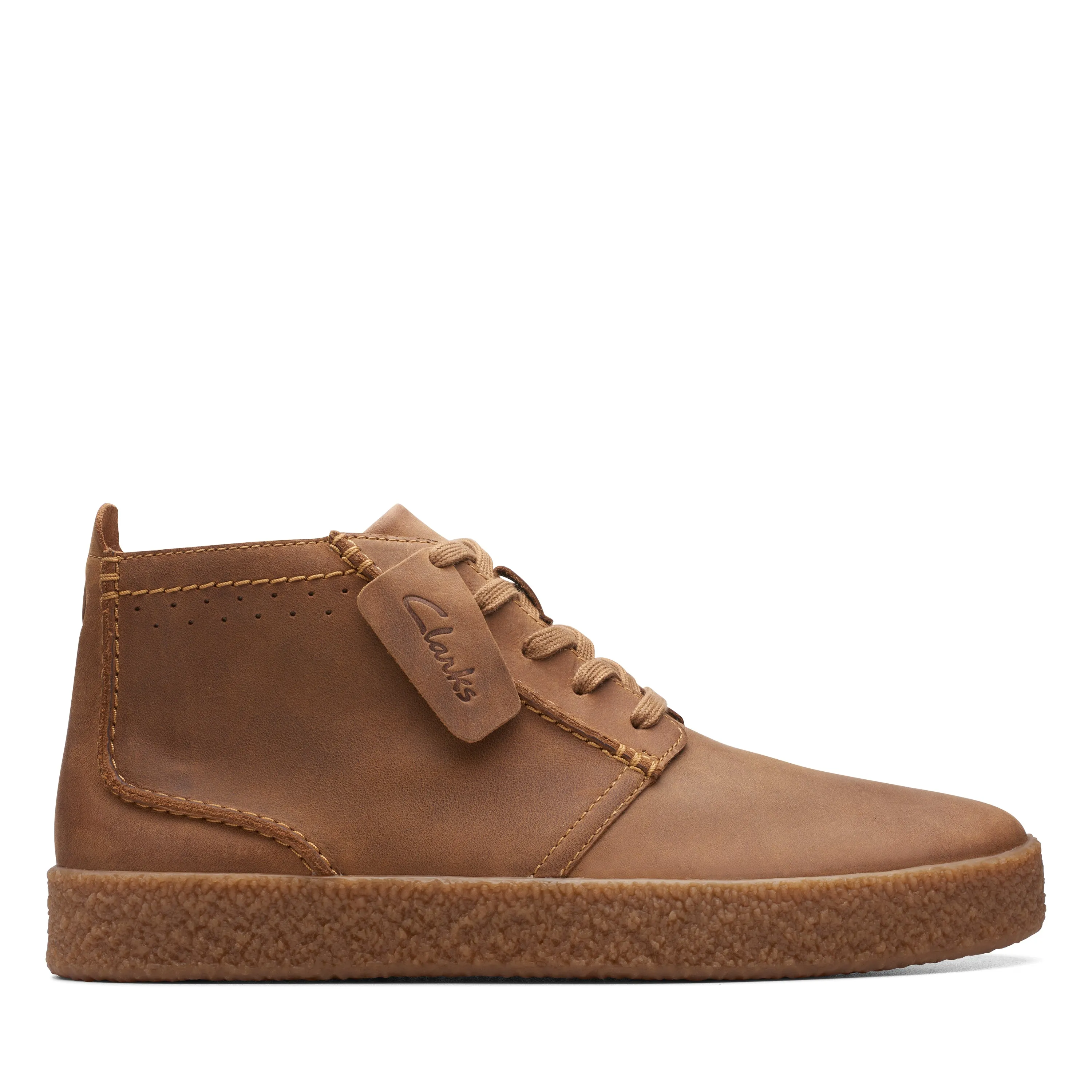 CLARKS | BOTINES HOMBRE | STREETHILL MID DARK TAN LEATHER | MARRN