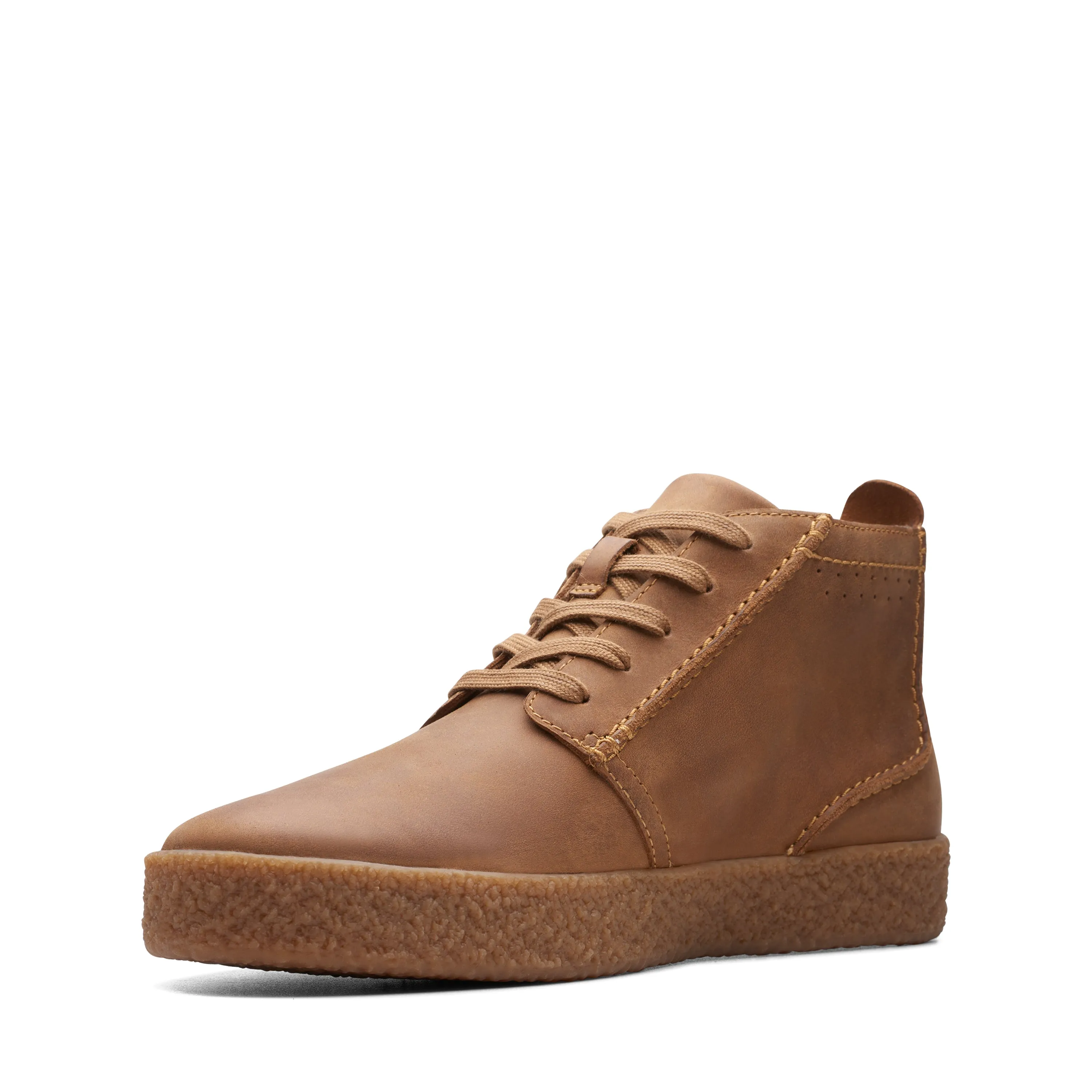 CLARKS | BOTINES HOMBRE | STREETHILL MID DARK TAN LEATHER | MARRN