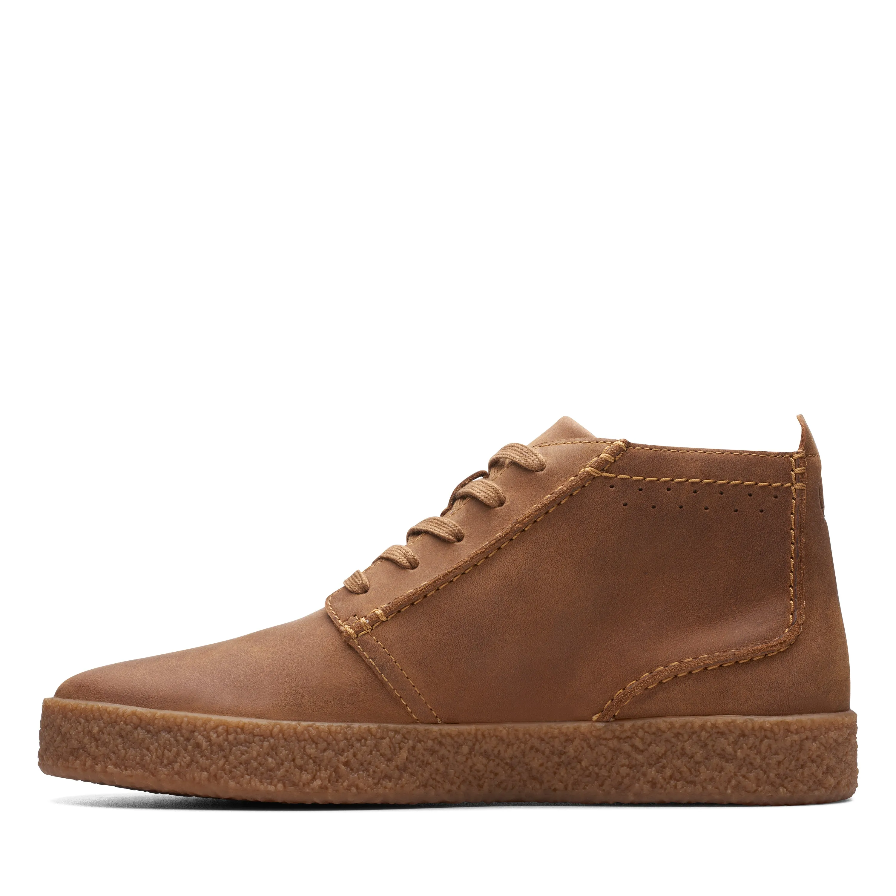 CLARKS | BOTINES HOMBRE | STREETHILL MID DARK TAN LEATHER | MARRN