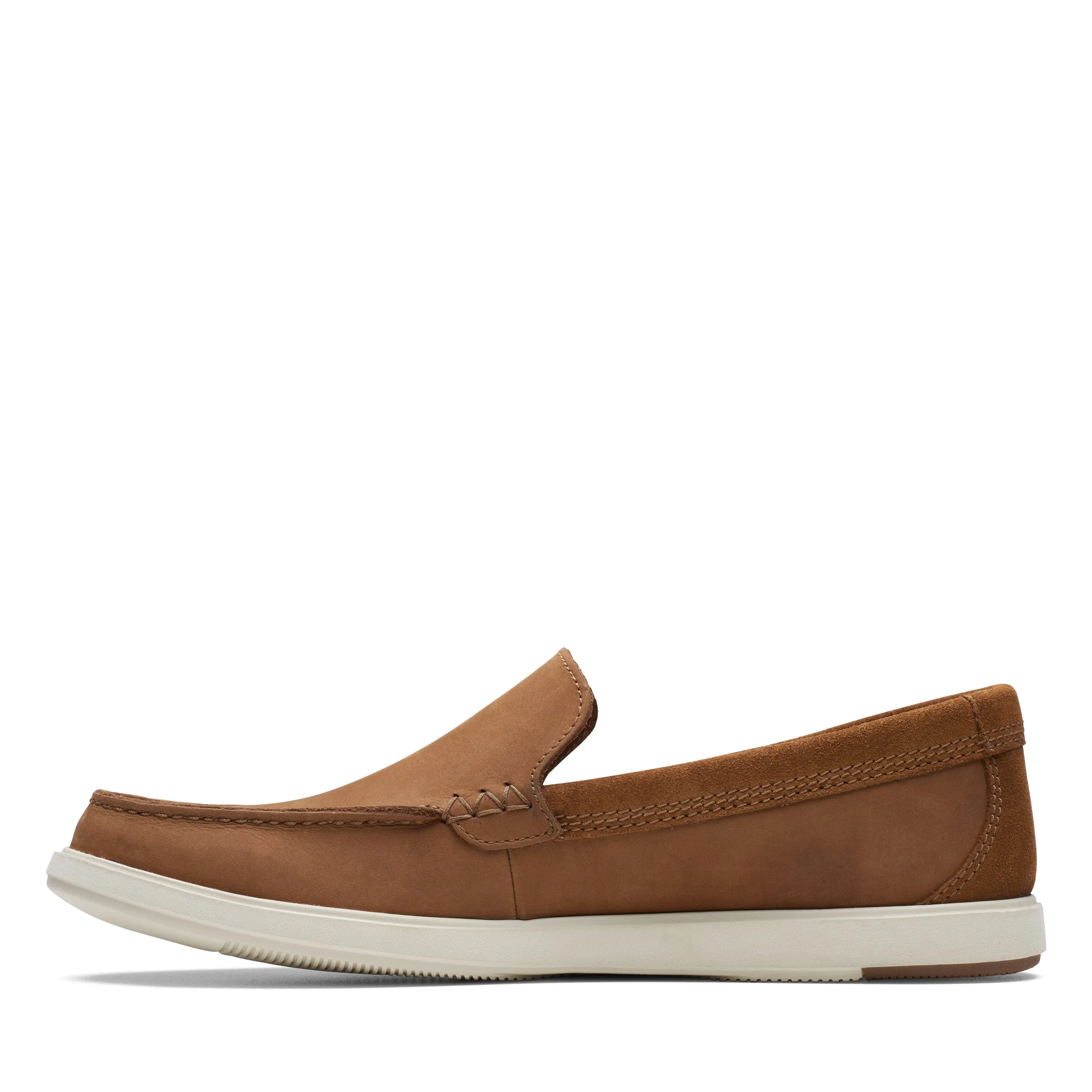 CLARKS | MOCASINES HOMBRE | BRATTON LOAFER DARK TAN NUBUCK | MARRN