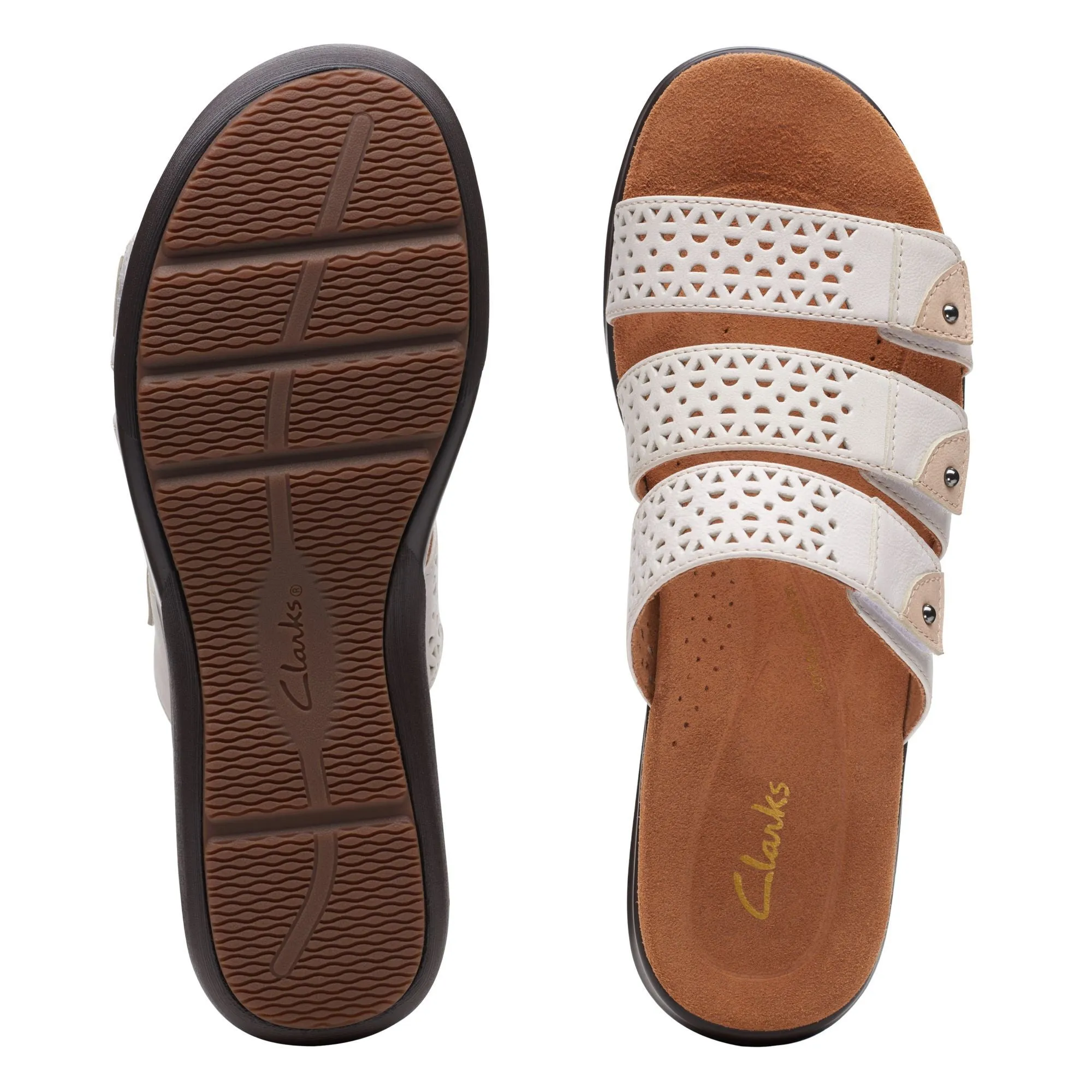 CLARKS | SANDALIAS MUJER | KITLY WALK WHITE | BLANCO