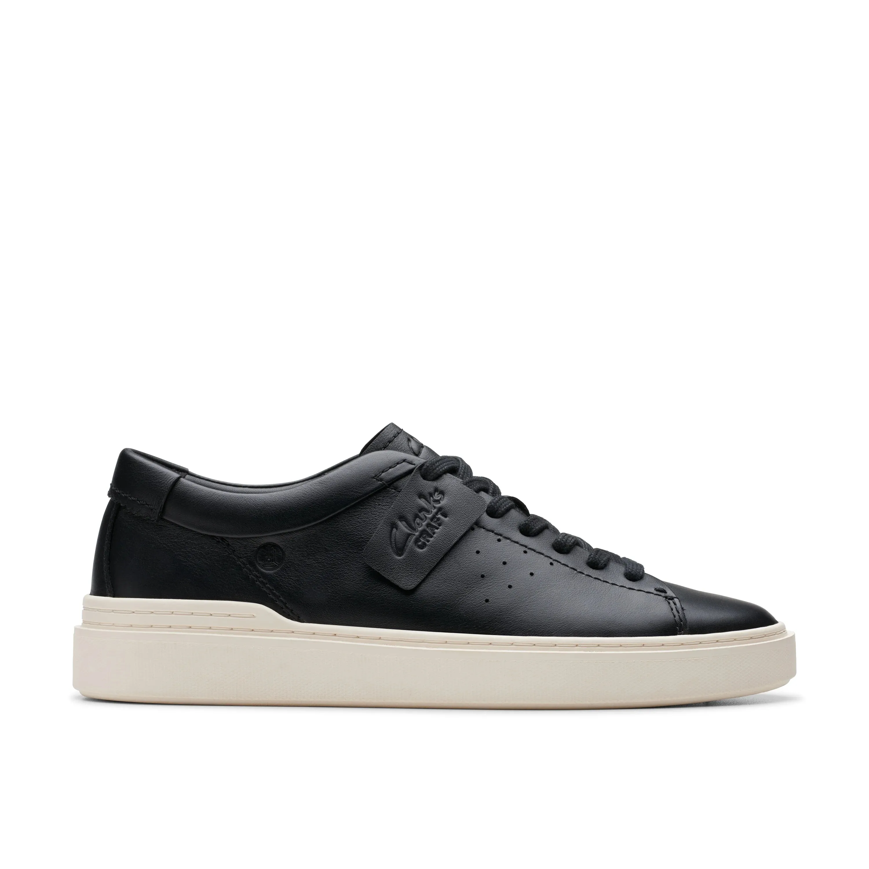 CLARKS | SNEAKERS HOMBRE | CRAFT SWIFT BLACK LEATHER | NEGRO