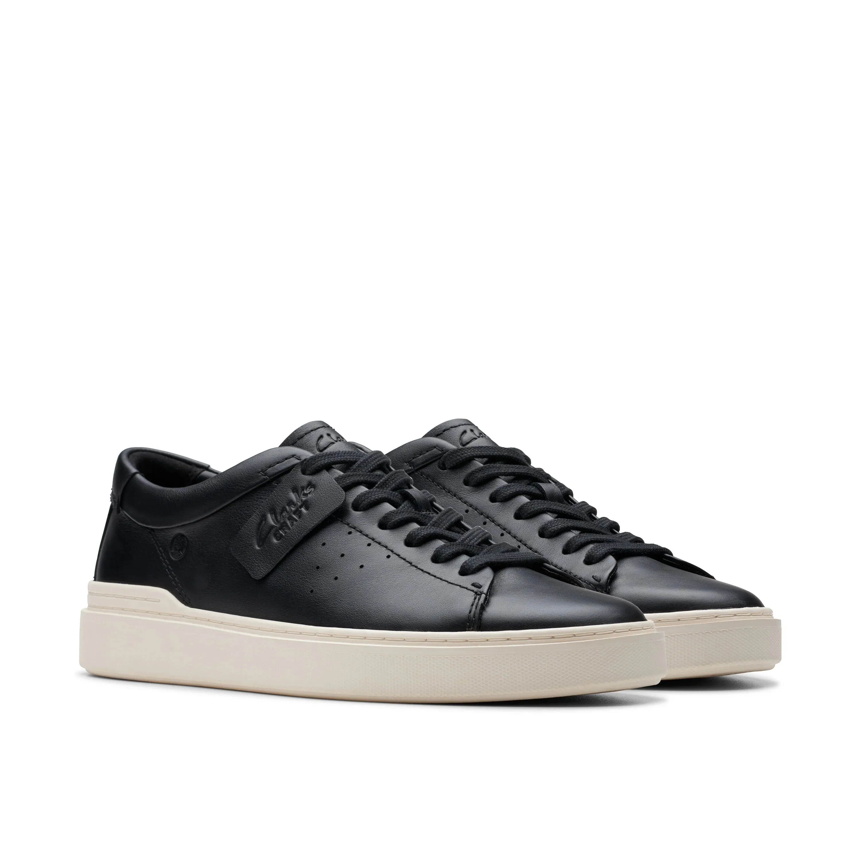 CLARKS | SNEAKERS HOMBRE | CRAFT SWIFT BLACK LEATHER | NEGRO