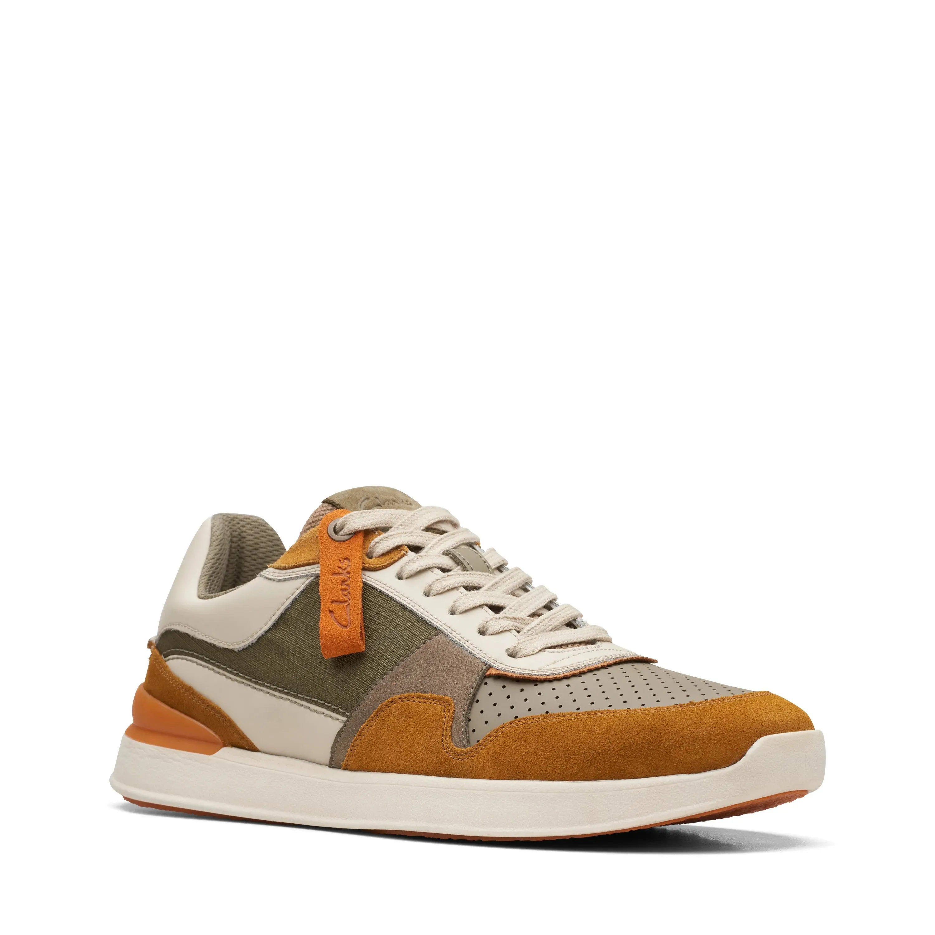 CLARKS | SNEAKERS HOMBRE | RACELITE TOR OLIVE COMBI | VERDE