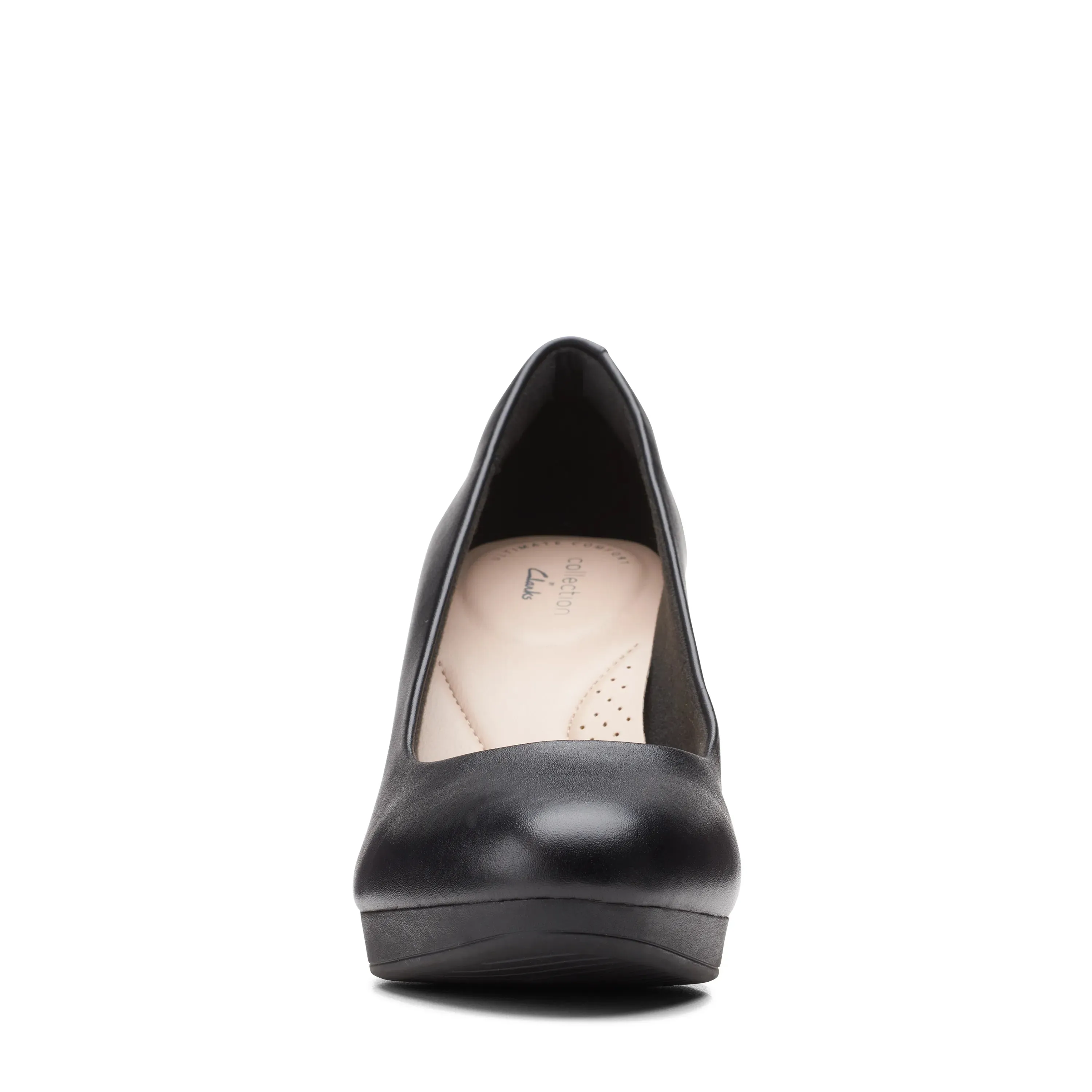 CLARKS | ZAPATOS DE TACN MUJER | AMBYR JOY BLACK LEATHER | NEGRO