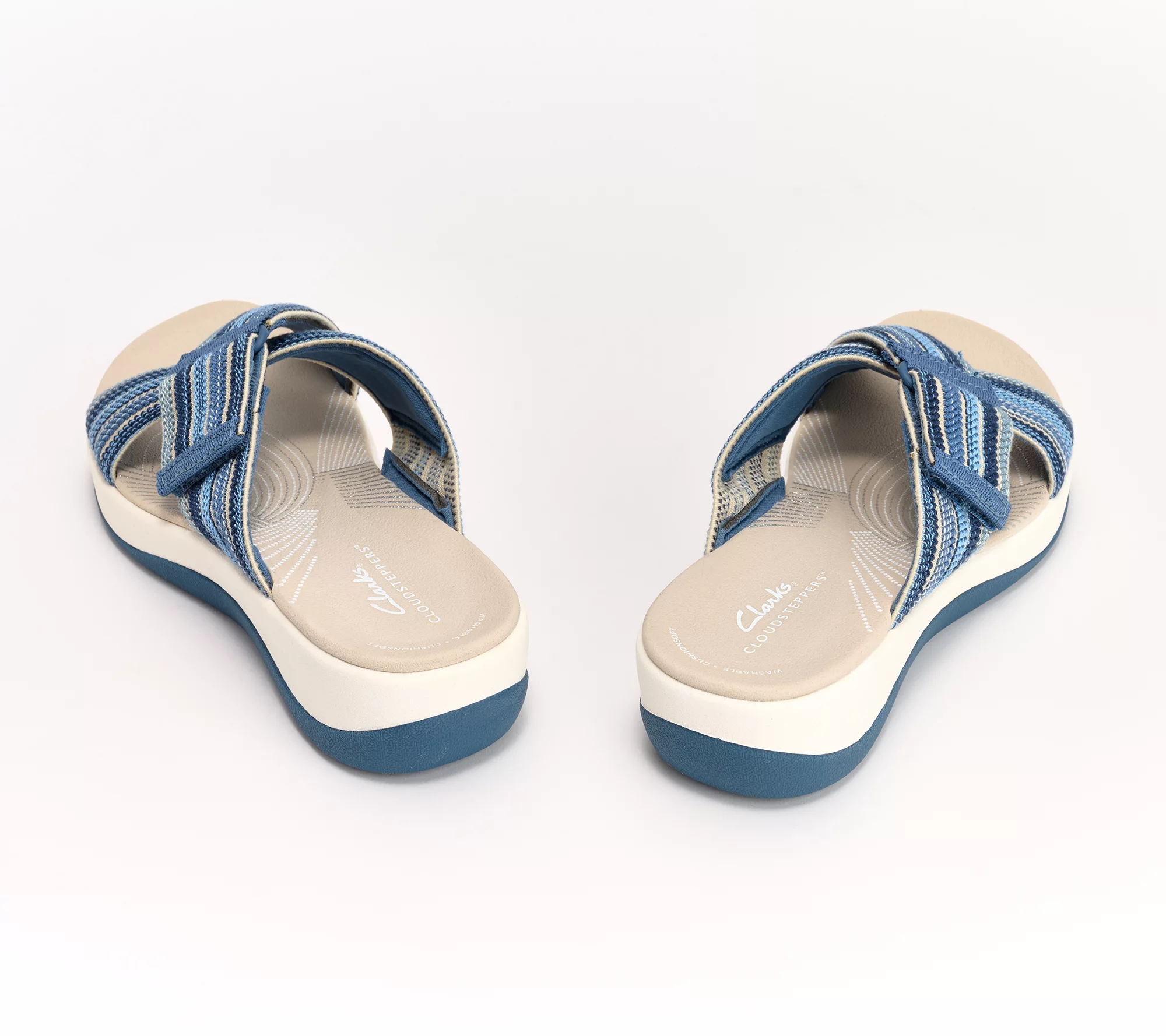 Clarks Cloudsteppers Washable Slip-On Slides - Arla Wave