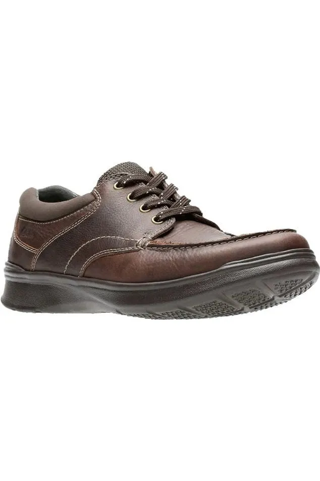 Clarks Cotrell Edge Brown Oily H Wide Fit