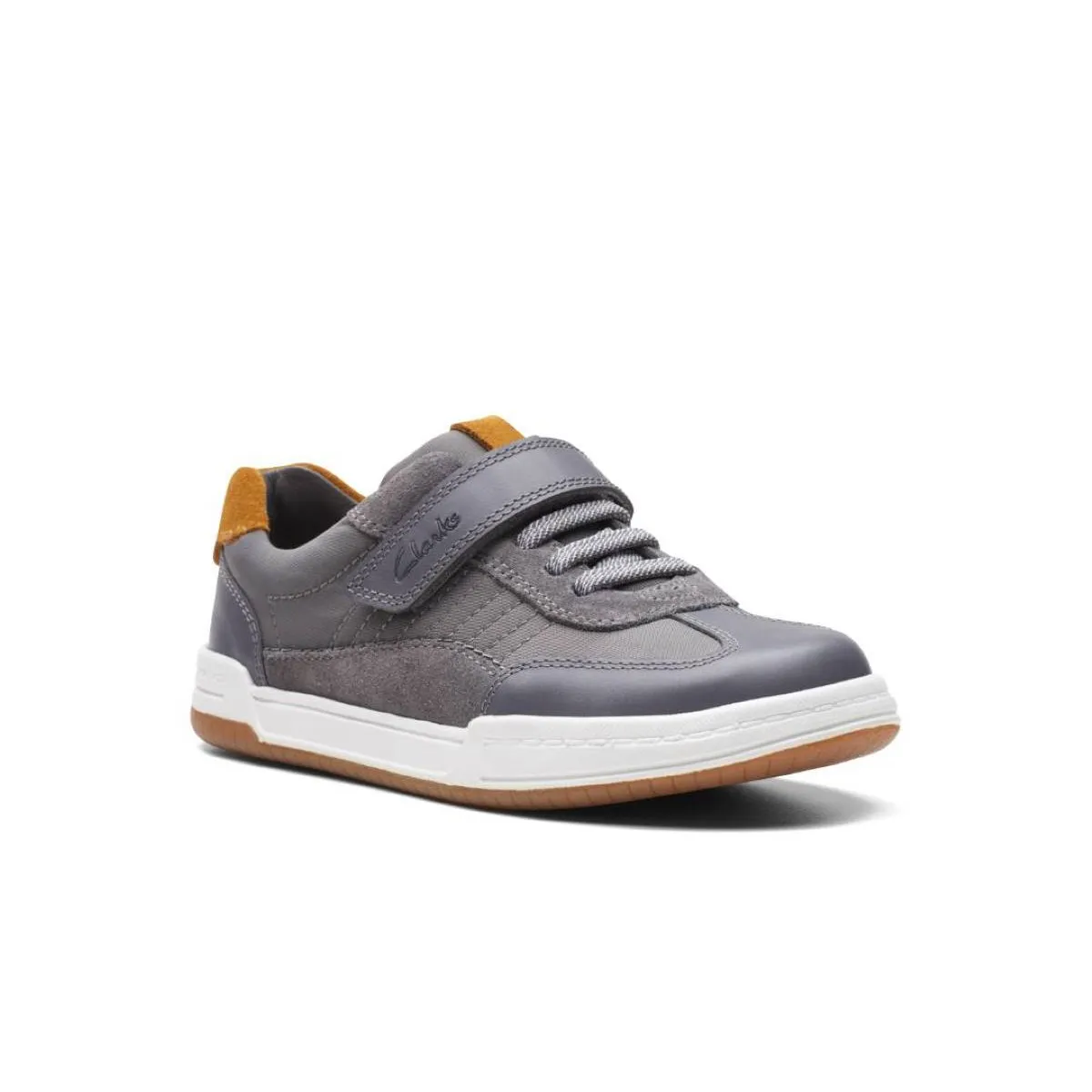 Clarks - Fawn Family K 261751156f - F Fit (grey Leather)