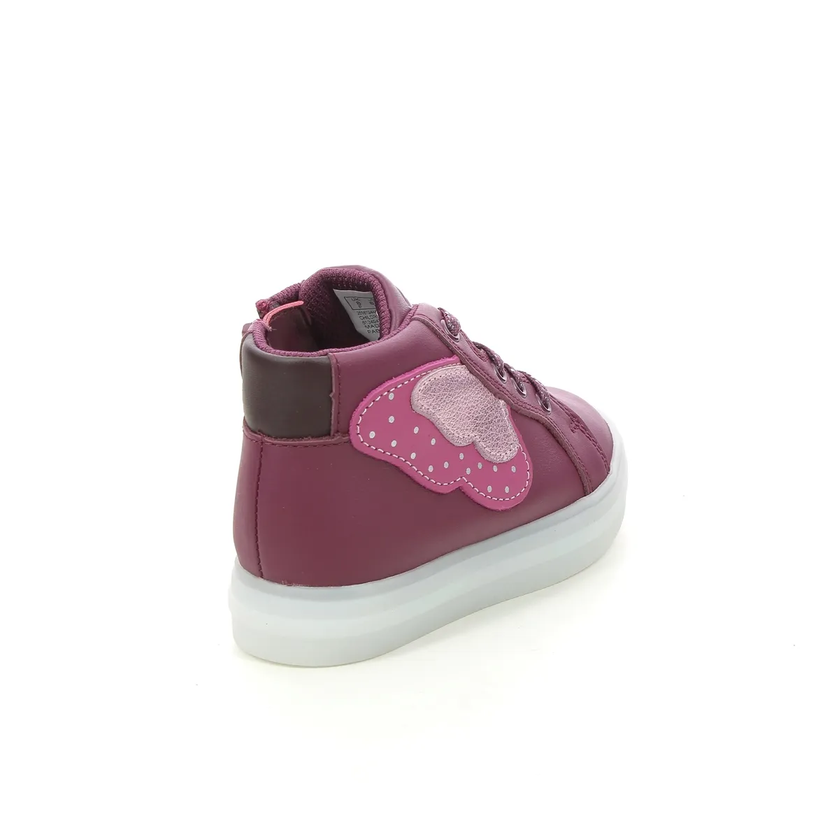 Clarks - Flare Sparky T 261619446f - F Fit (plum Leather )