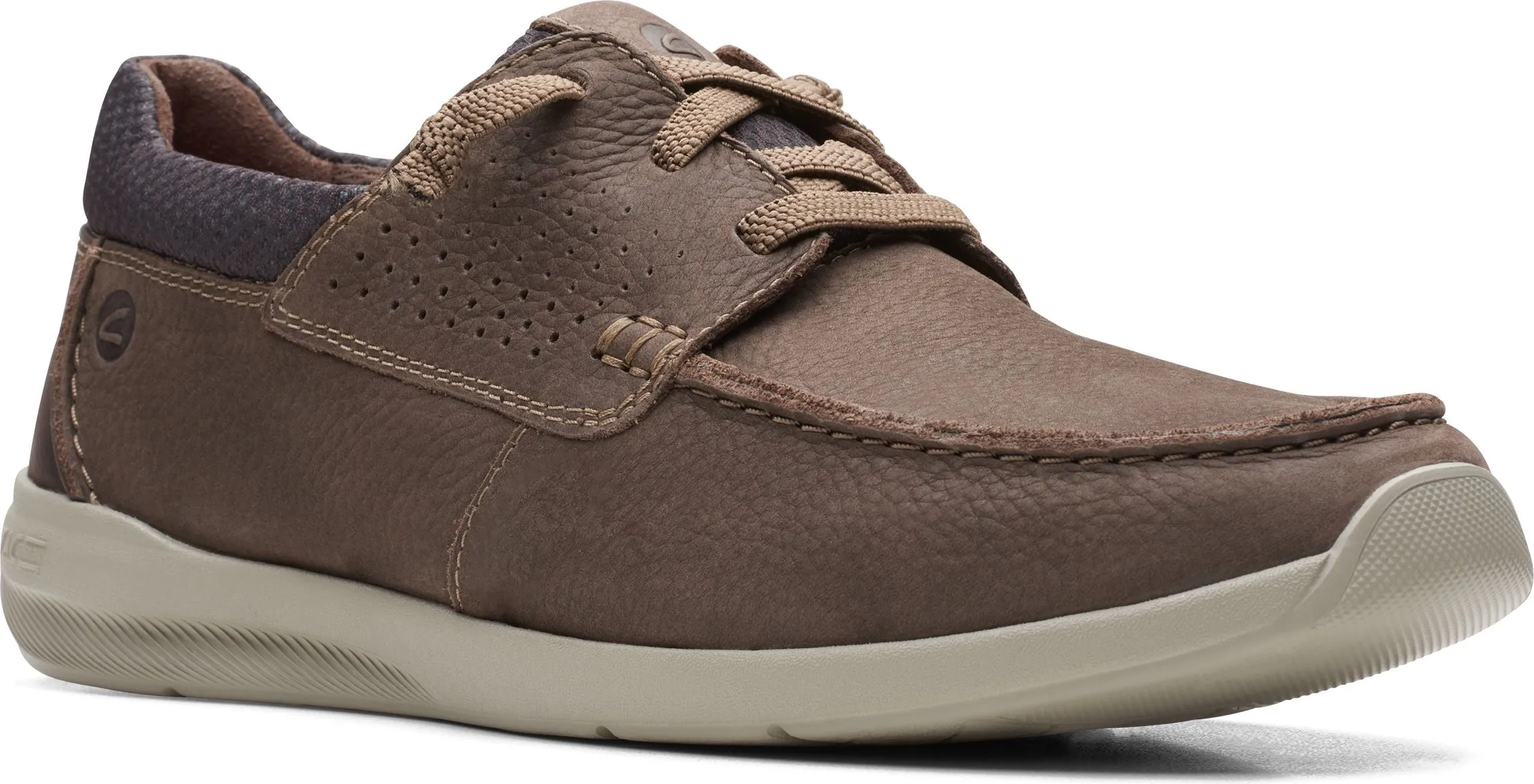 Clarks Gorwin Moc Brown