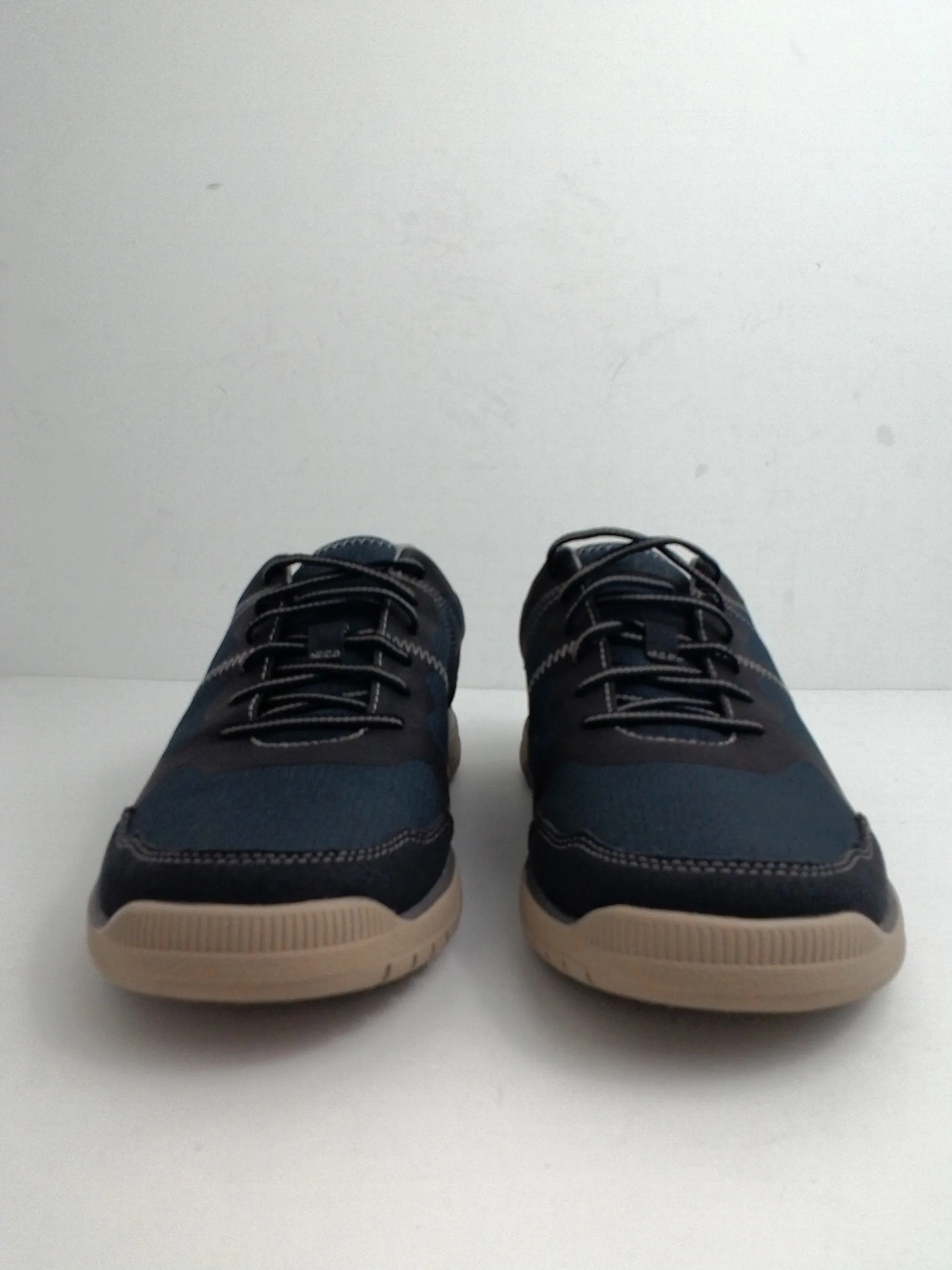 Clarks Men's  Dark Blue/Grey/Black Sneakers Size 9.5 M