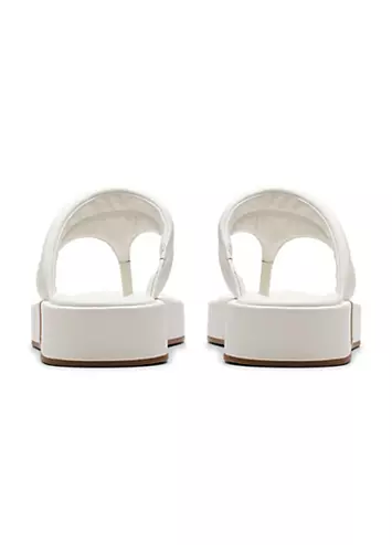 Clarks Off White Lea Alda Walk Sandals | Grattan