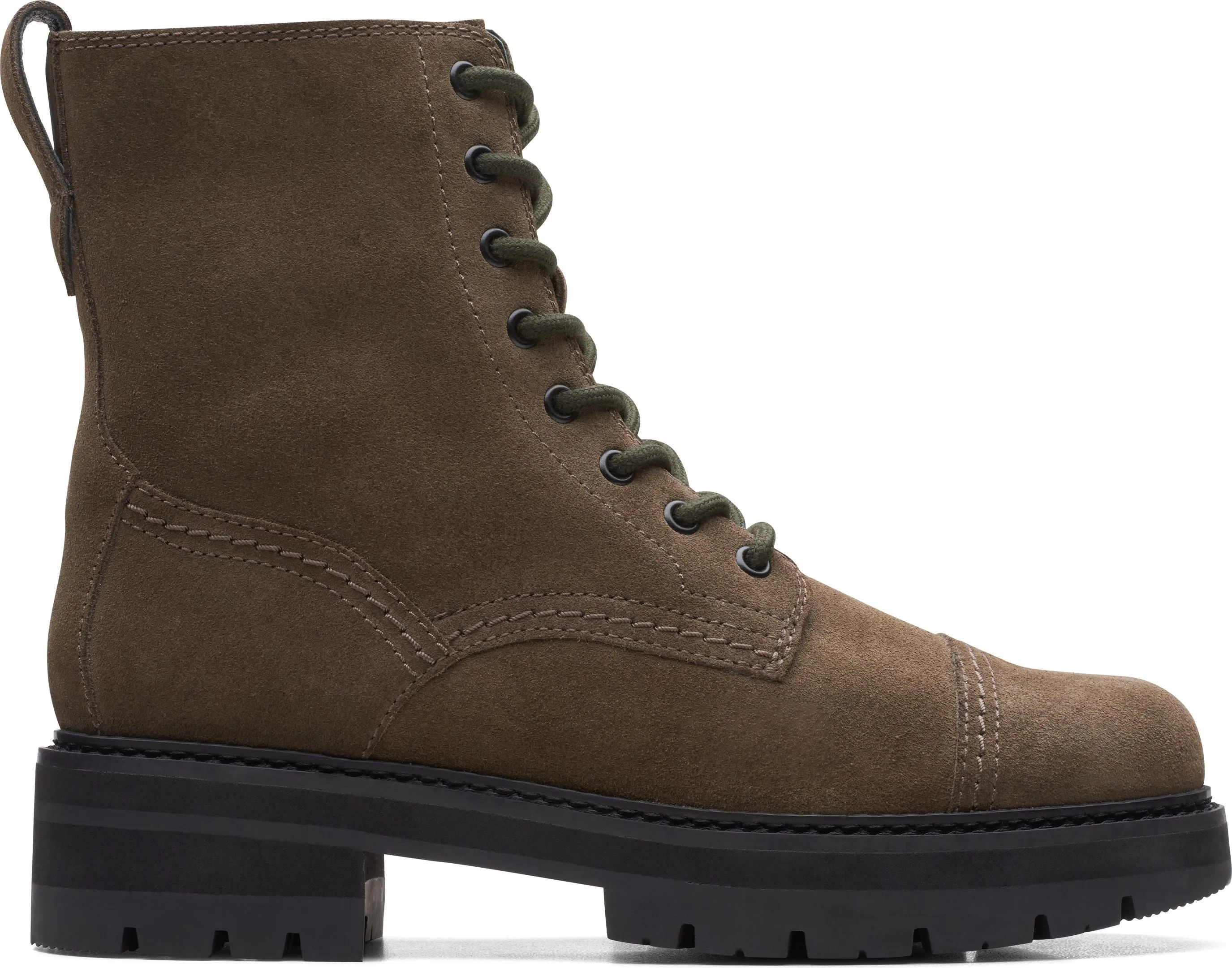 Clarks Orianna Cap Dark Olive