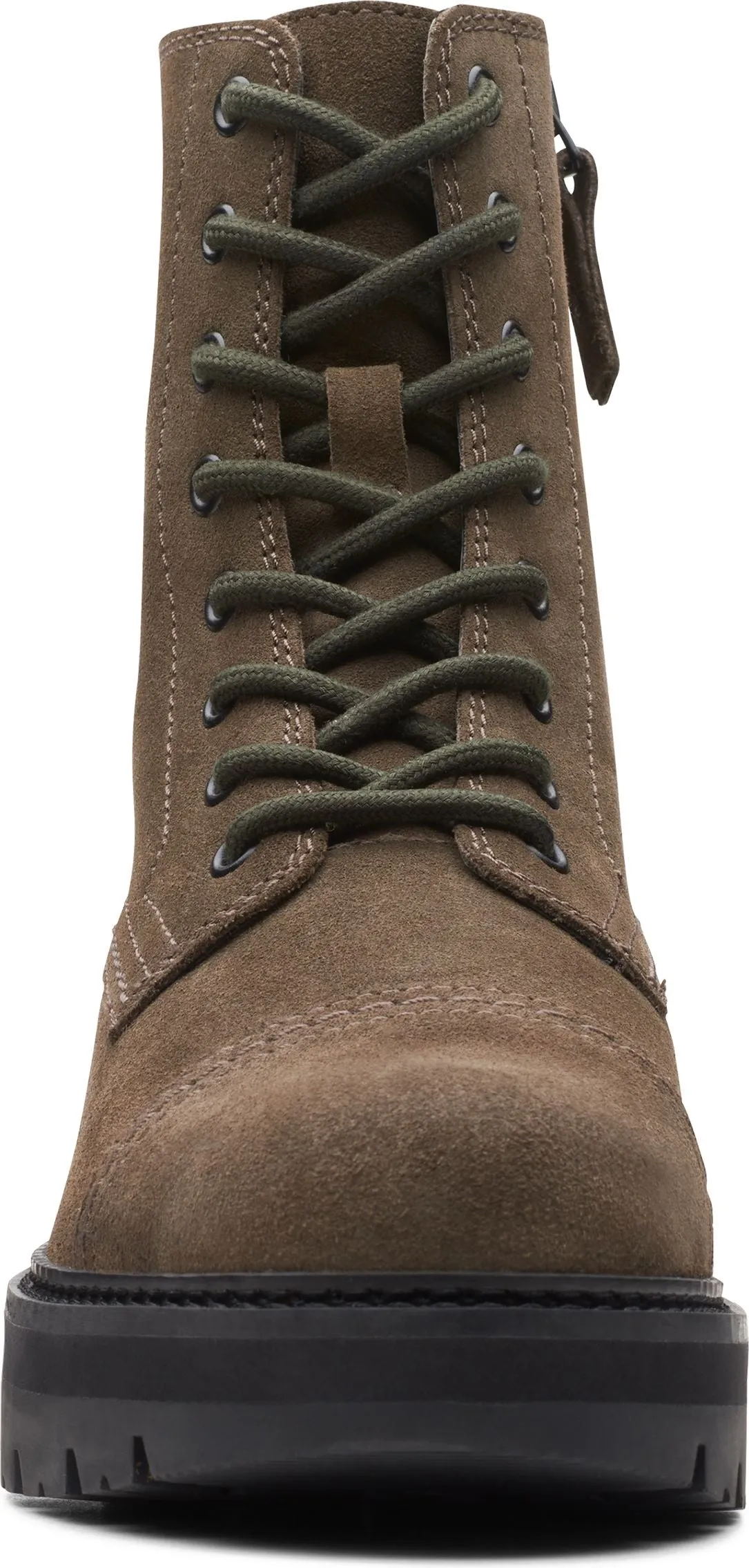 Clarks Orianna Cap Dark Olive