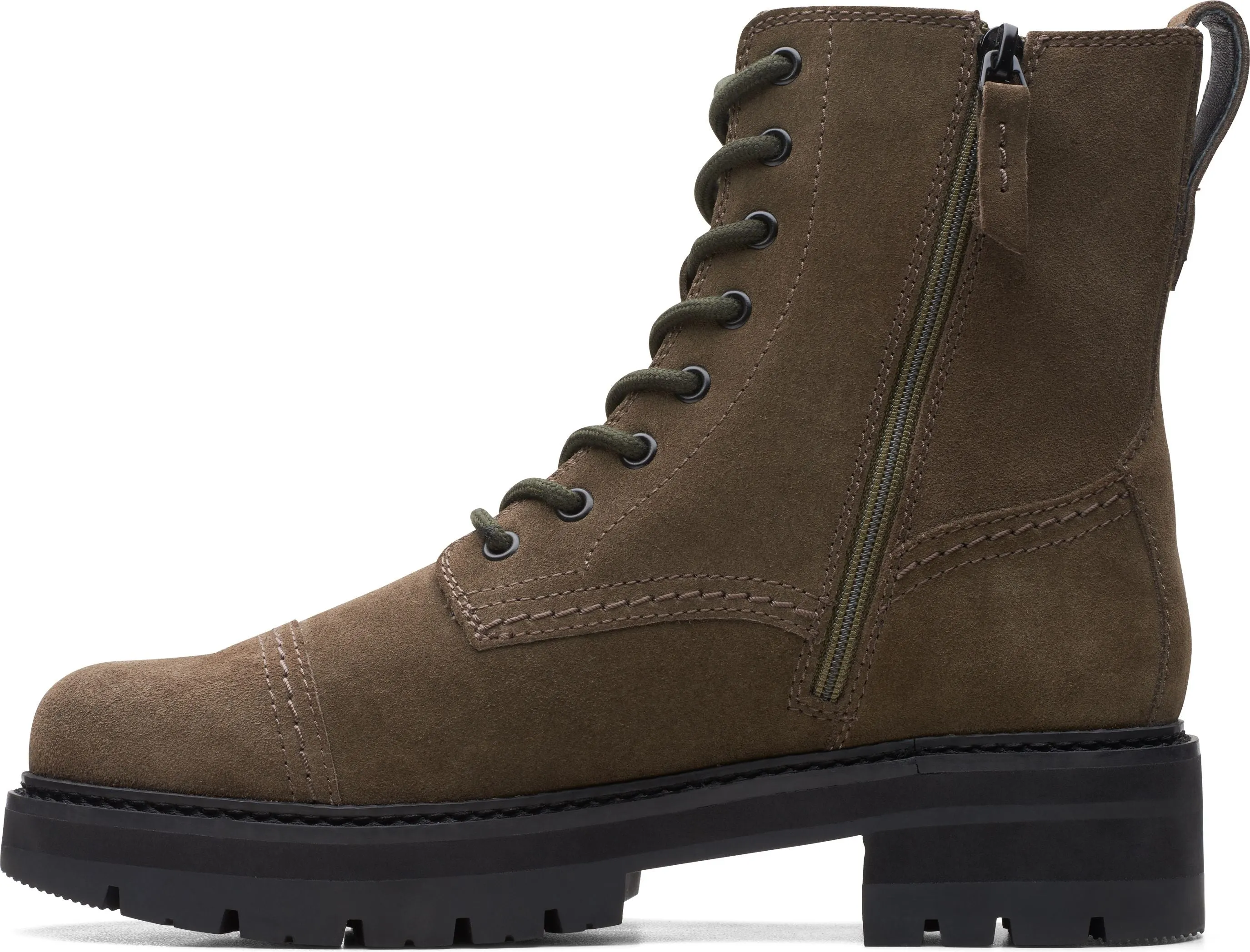 Clarks Orianna Cap Dark Olive