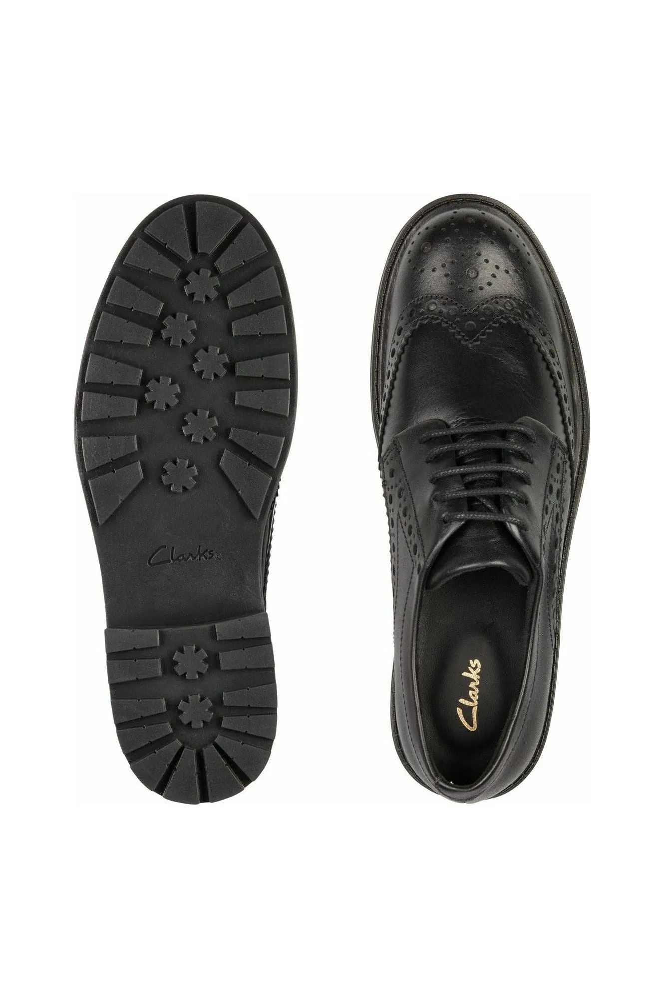 Clarks Orinoco2 Limit Black Leather