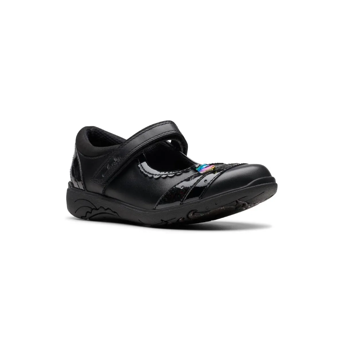 Clarks - Relda Spark Mj 261783145e - E Fit (black Leather)