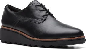 Clarks Sharon Rae Black Leather