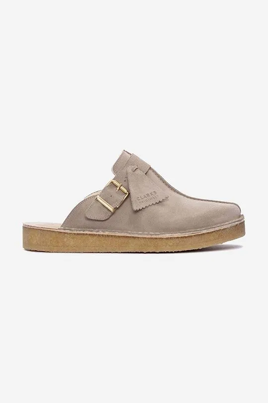 Clarks suede sliders Trek Mule 26168576