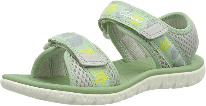 Clarks SURFING TIDE LIGHT GREEN