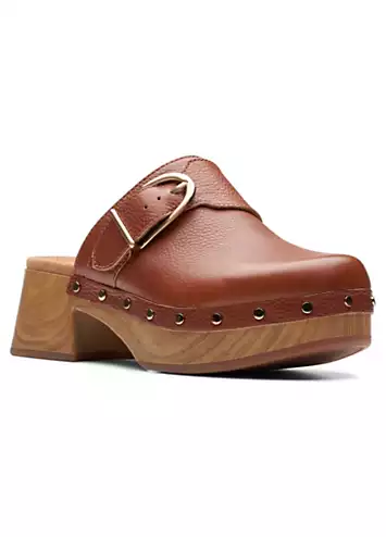 Clarks Tan Leather Sivanne Sun Sandals | Grattan