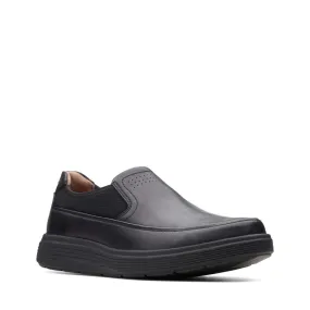 Clarks - Un Abode Go 261370767g - G Fit (black Leather)