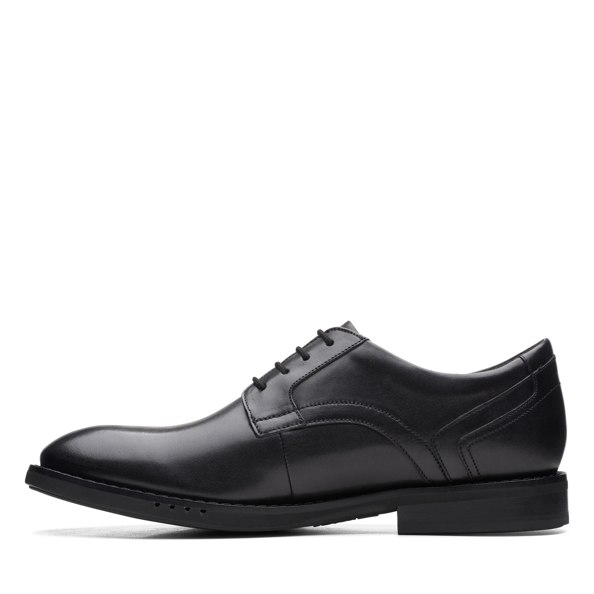 Clarks Un Hugh Lace Black