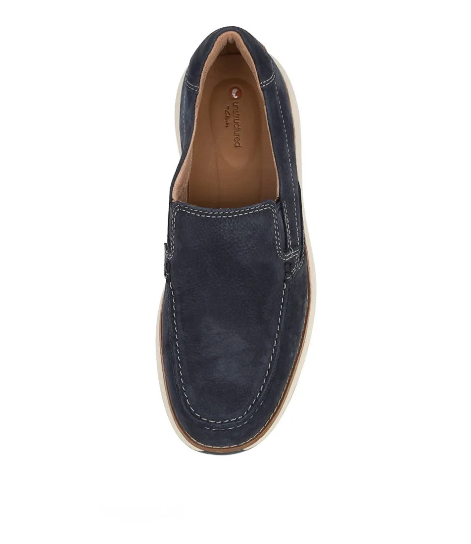 CLARKS Unpilot Step Navy Nubuck