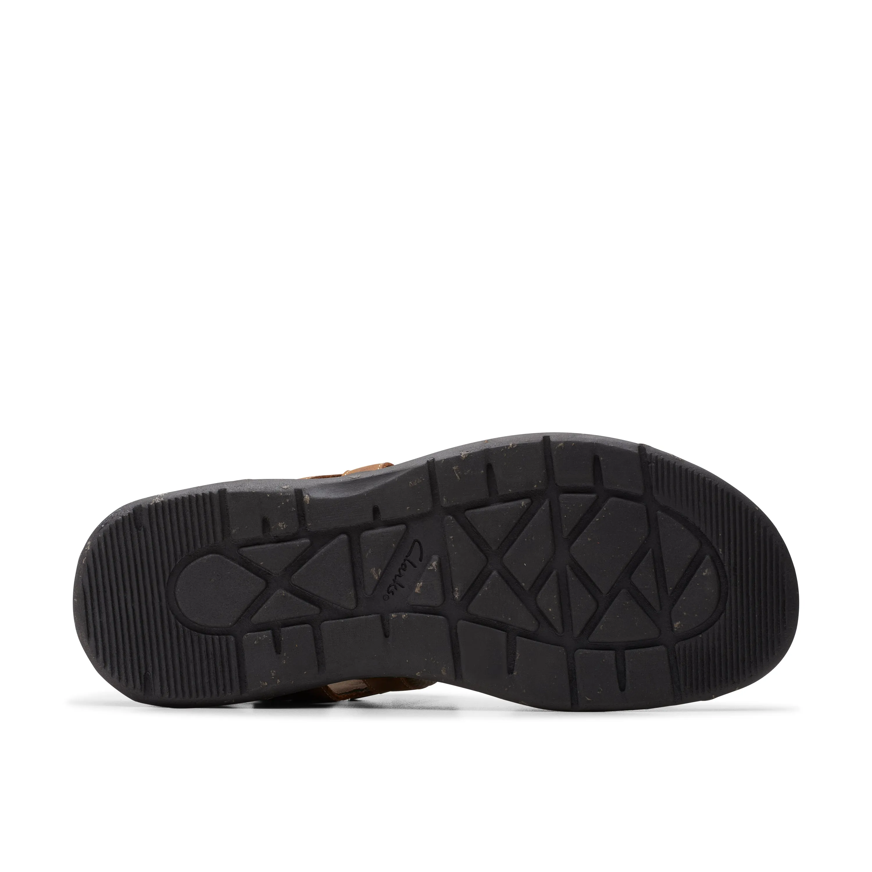 Clarks Walkford Walk Leather Light Brown