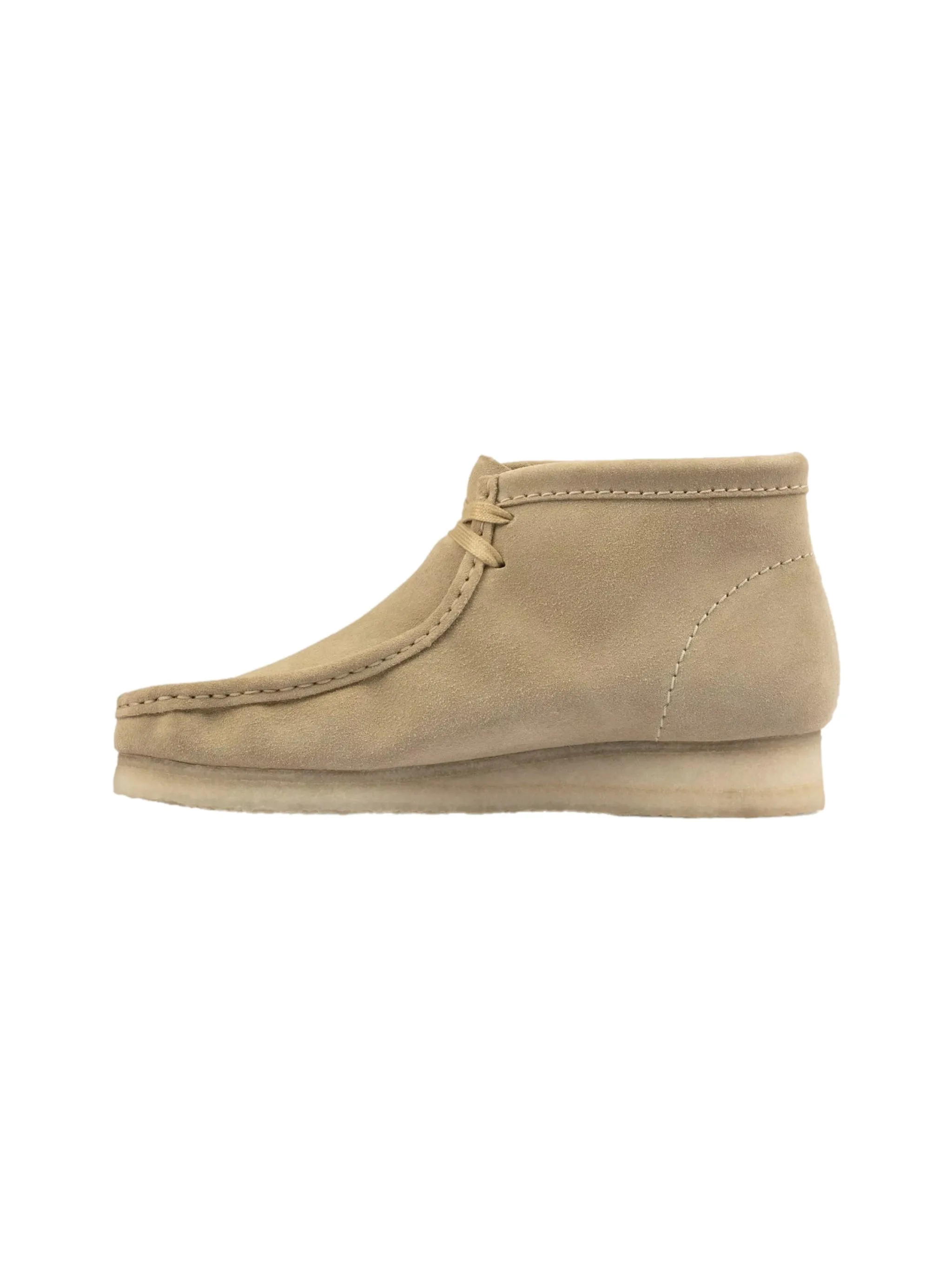 Clarks Wallabee Boot Maple Suede