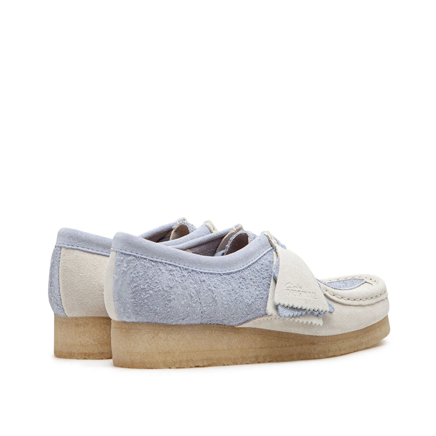 Clarks Wmns Wallabee Cloud Grey Combi (Grey)