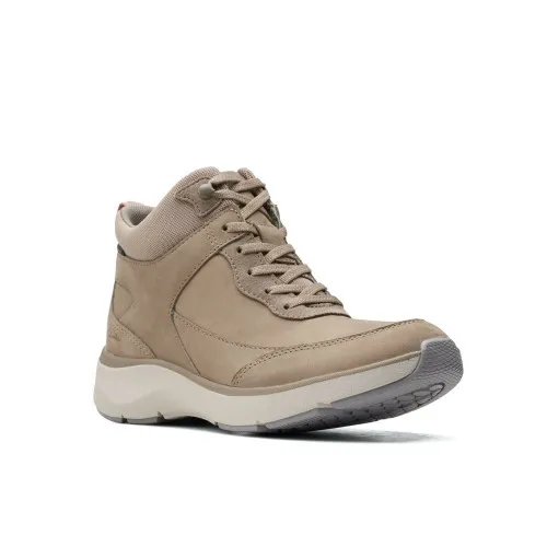 Clarks Women's Wave 2.0 Mid Boot Sage Cpmbi Suede