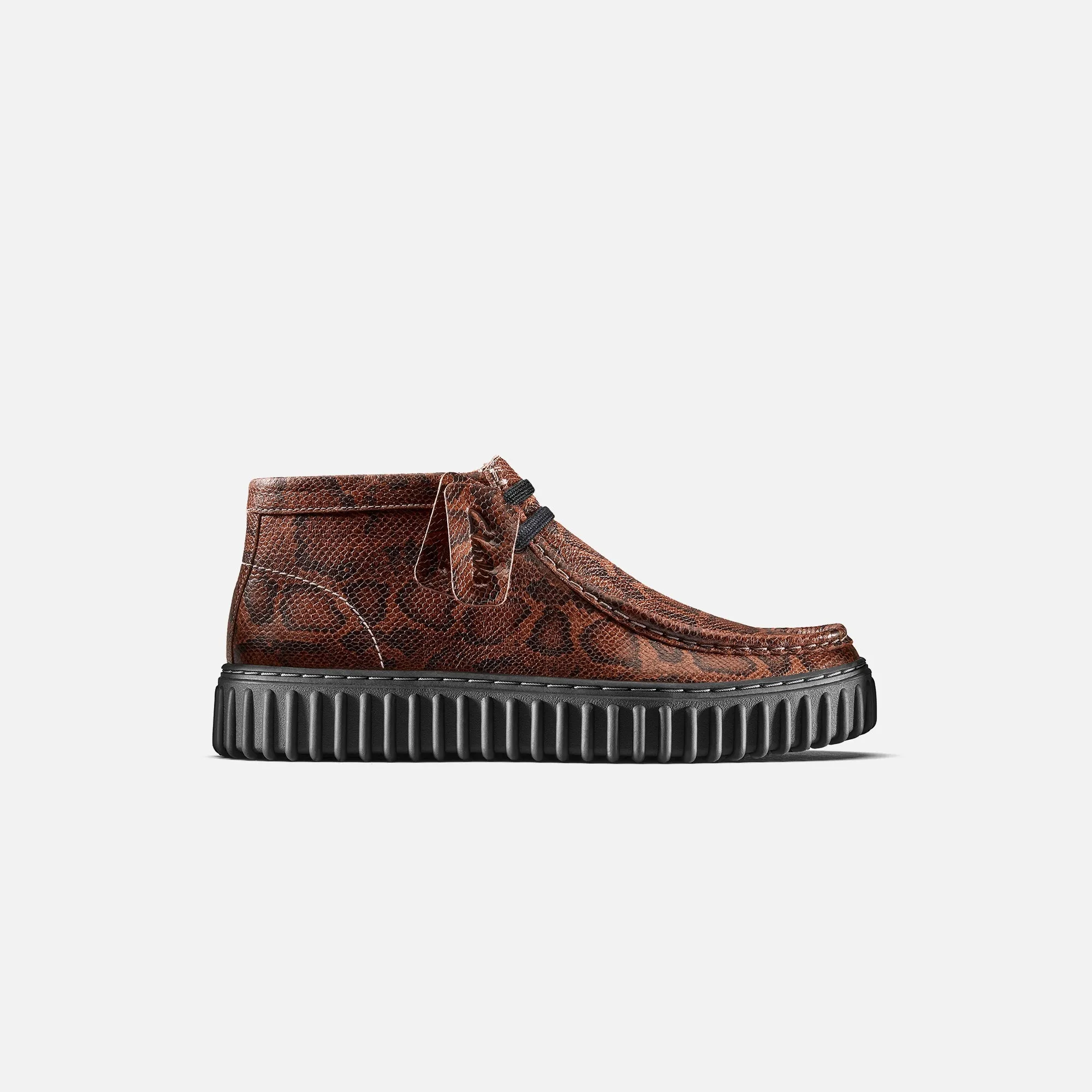 Clarks x Martine Rose Torhill Hi - Brown Snake