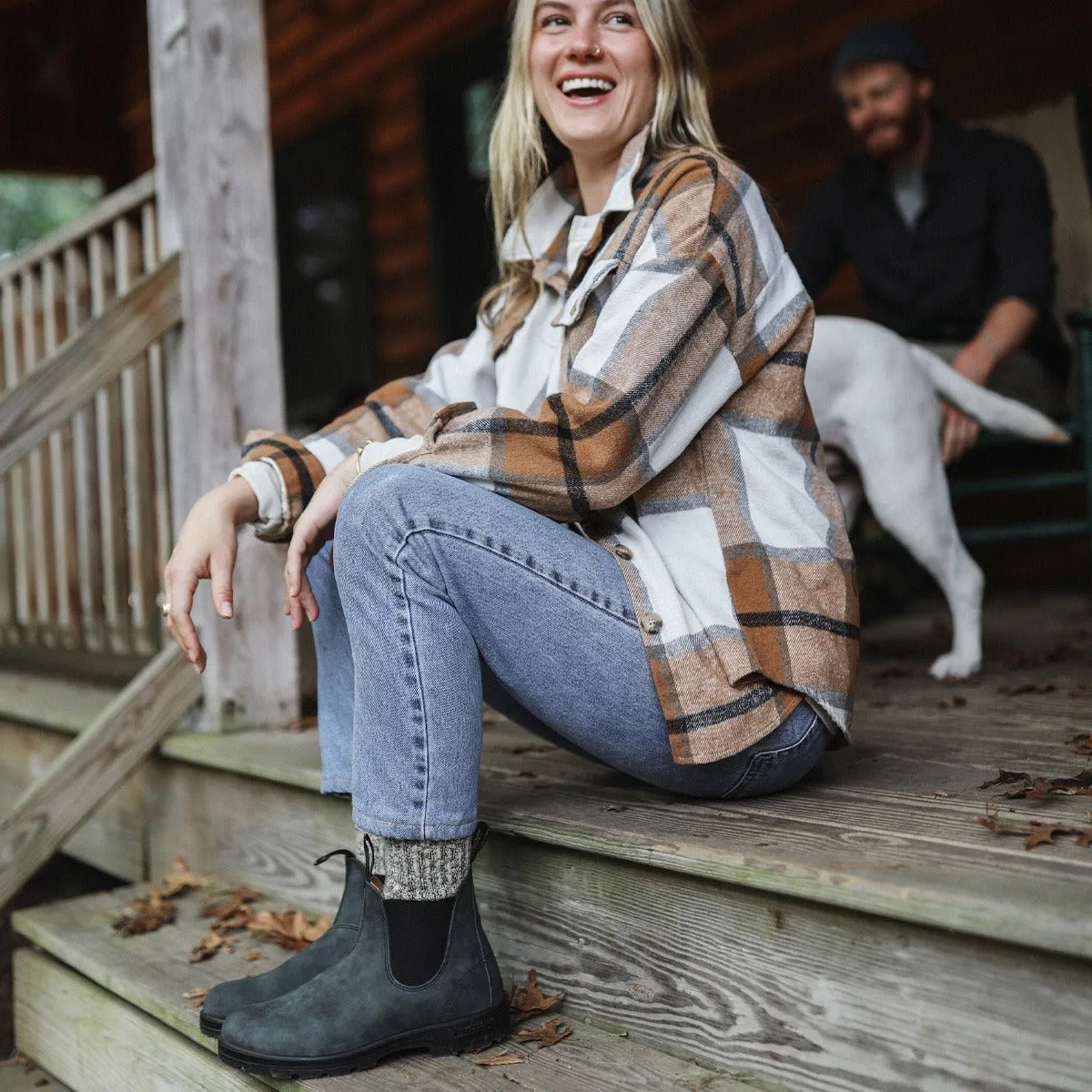 Classic 550 | Chelsea Boot | Rustic Black #587