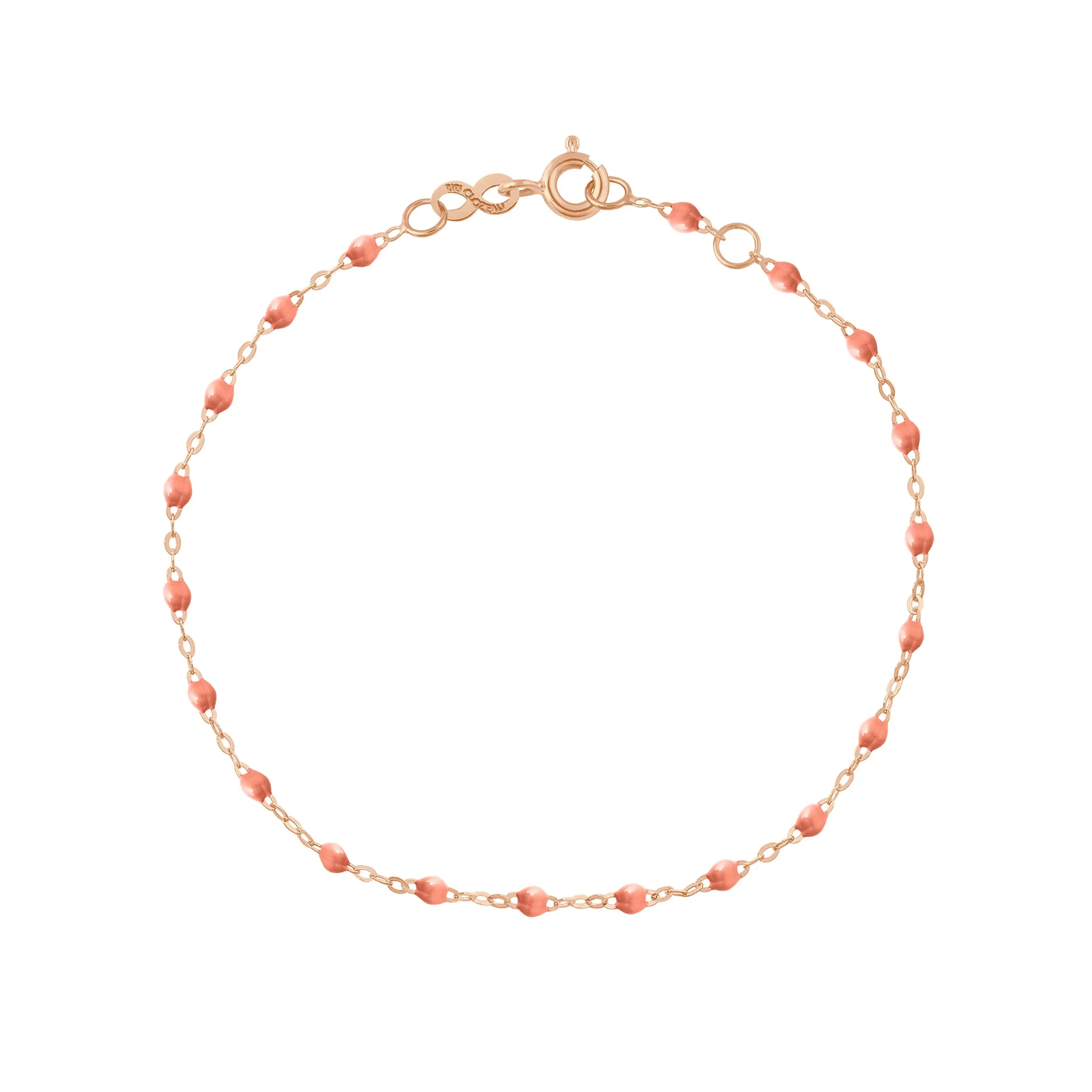 Classic Gigi Saumon bracelet, Rose Gold, 5.9