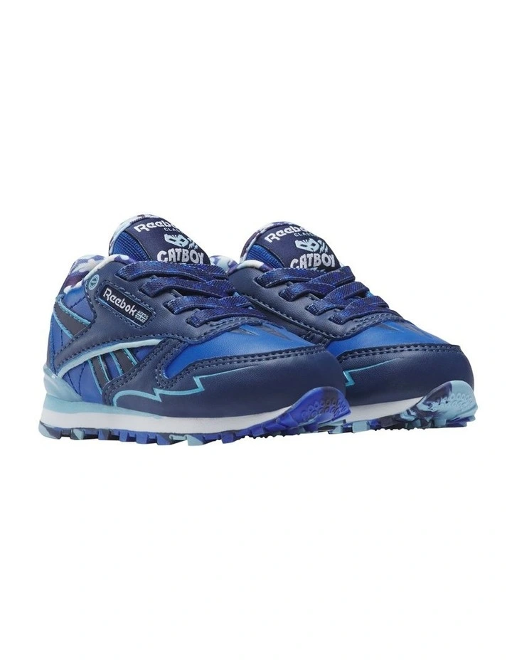 Classic Leather Step N Flash Sneakers in Blue