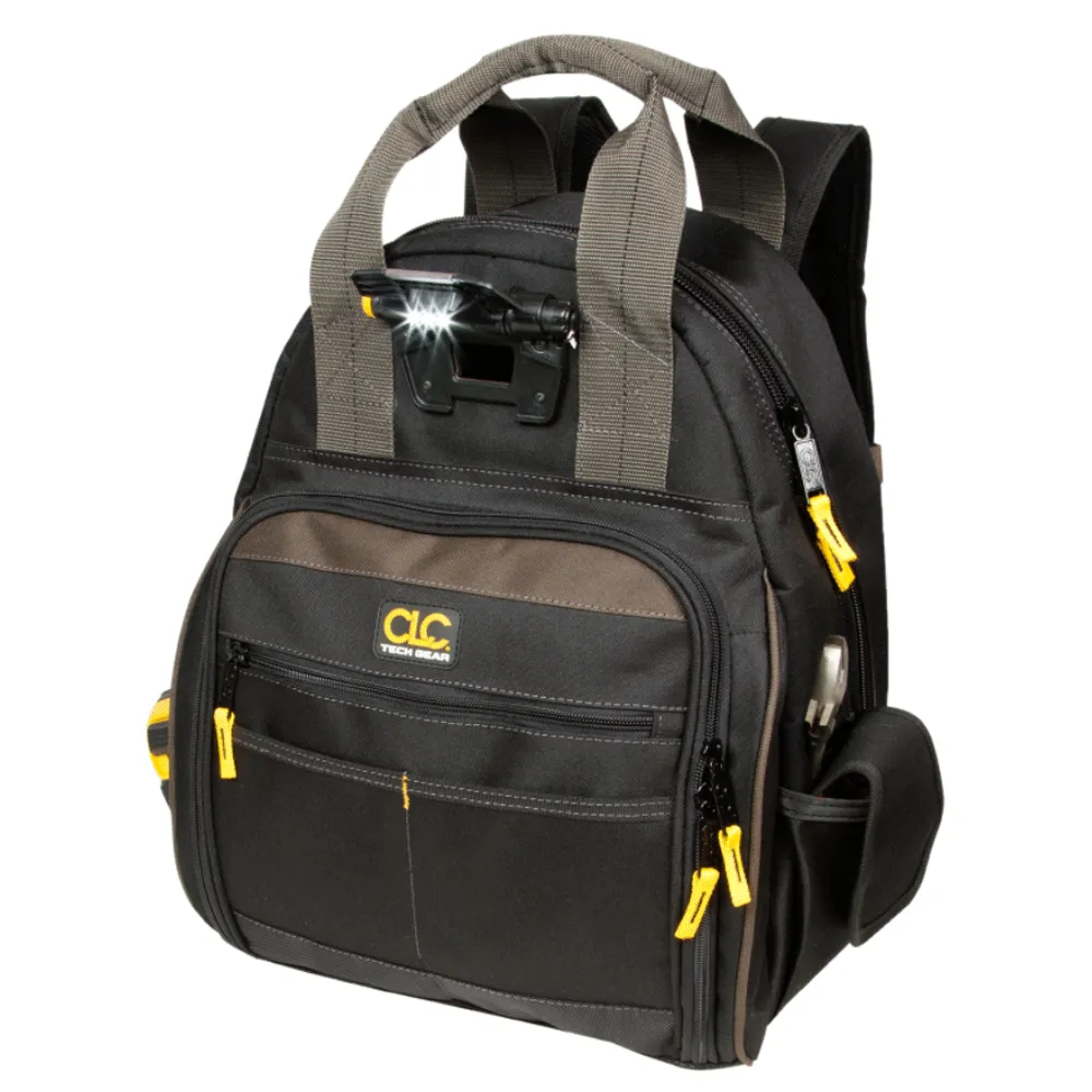 CLC Tool Backpack, LED Lighted