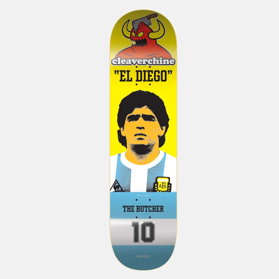 Cleaver Skateboards - 8.375 El Diego 20th Anniversary Diego Bucchieri Skateboard Deck