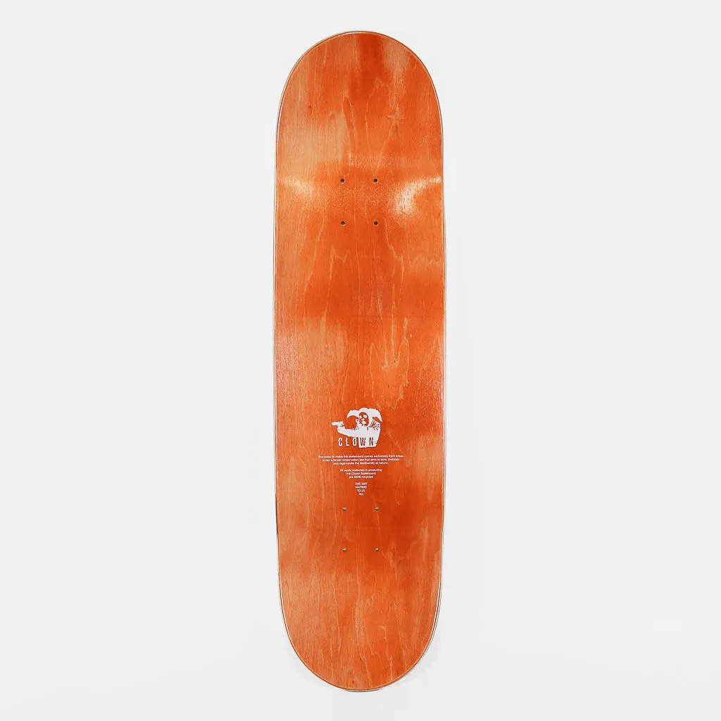 Clown Skateboards - 8.5 (Medium Concave) Foundation Skateboard Deck