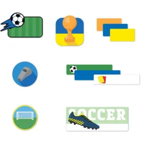 Clément - Labels School Name Labels - Soccer  - Clement