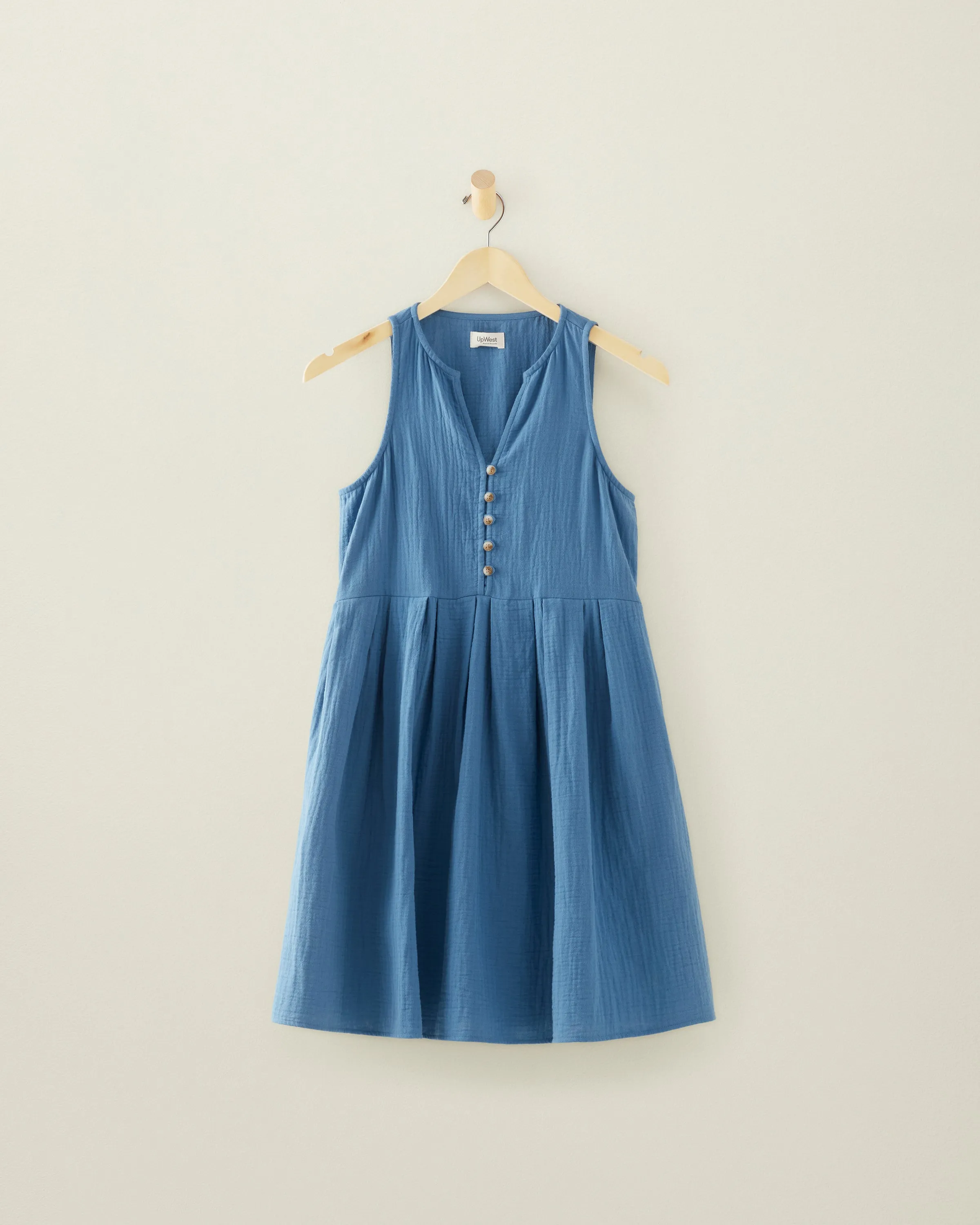 Coastal Cotton Tank Dress