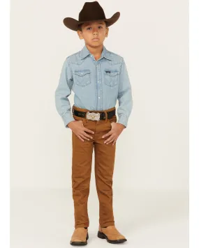 Cody James Little Boys' Rubber Slim Straight Stretch Jeans