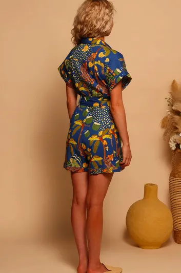 COLLARED ROMPER