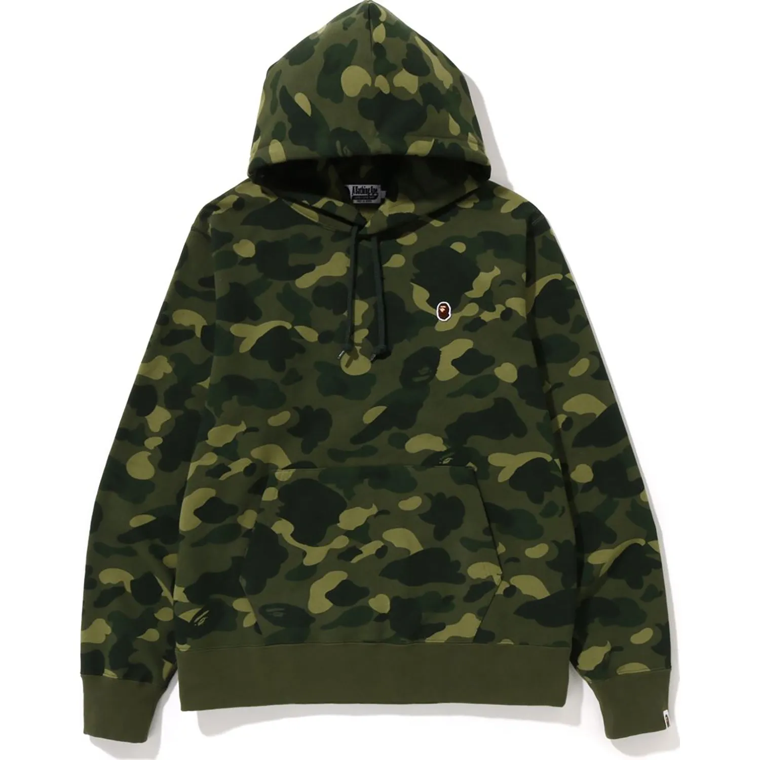 COLOR CAMO ONE POINT APE HEAD PULLOVER HOODIE MENS