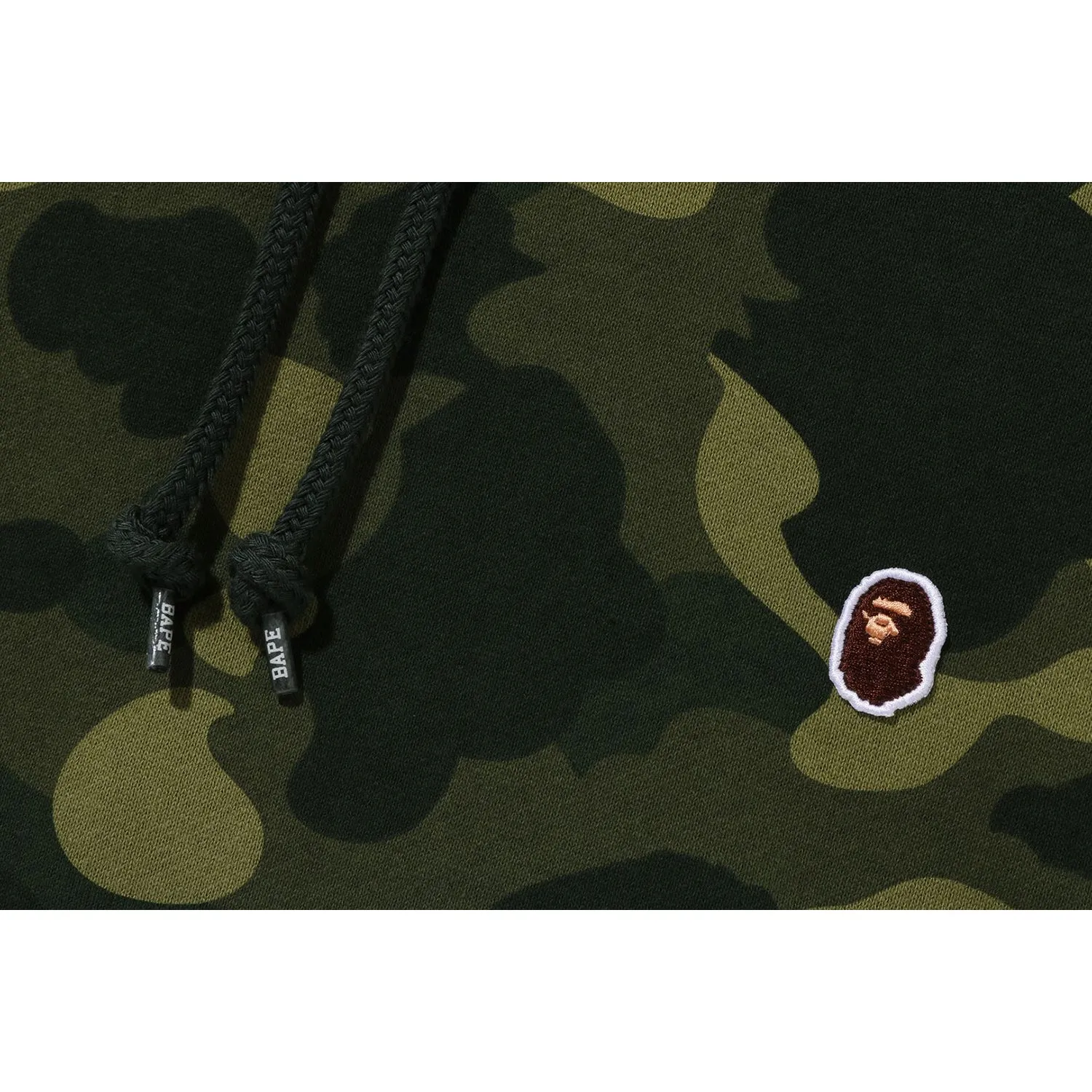 COLOR CAMO ONE POINT APE HEAD PULLOVER HOODIE MENS