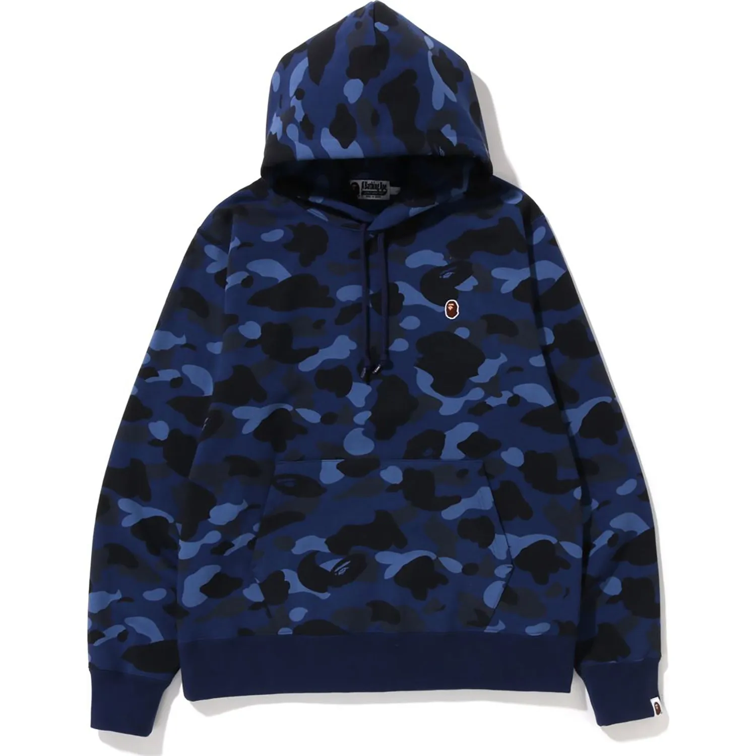 COLOR CAMO ONE POINT APE HEAD PULLOVER HOODIE MENS