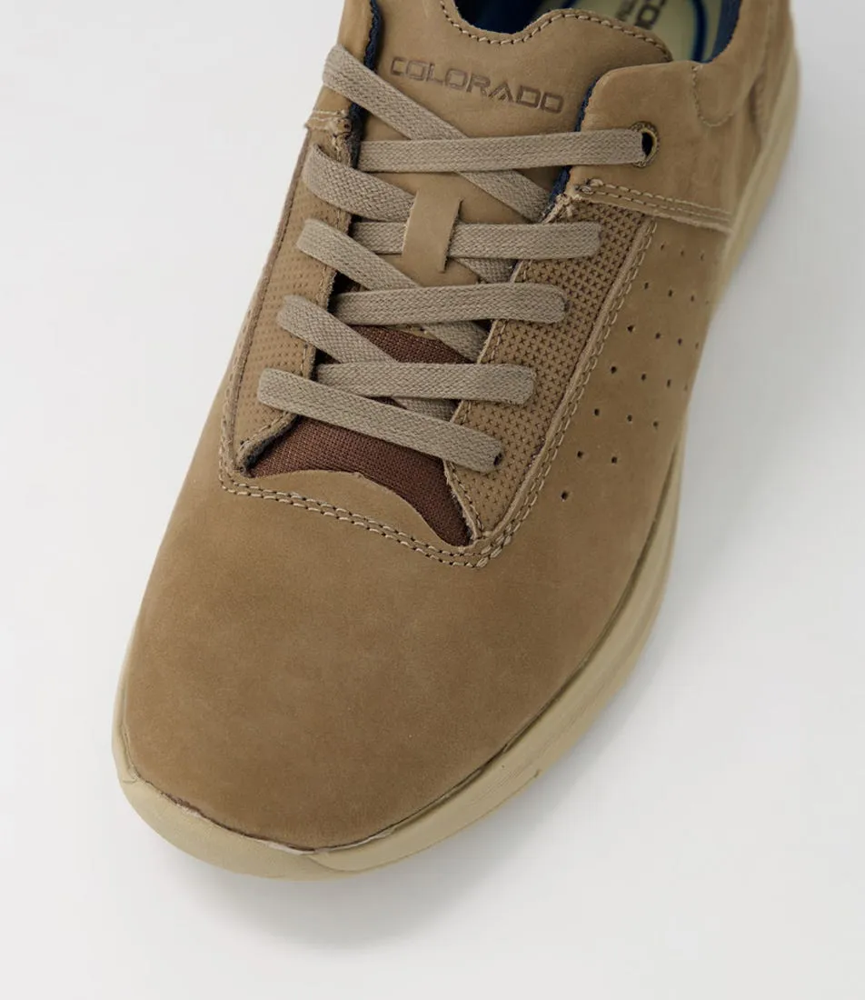 COLORADO Mollard Taupe Nubuck Sneakers