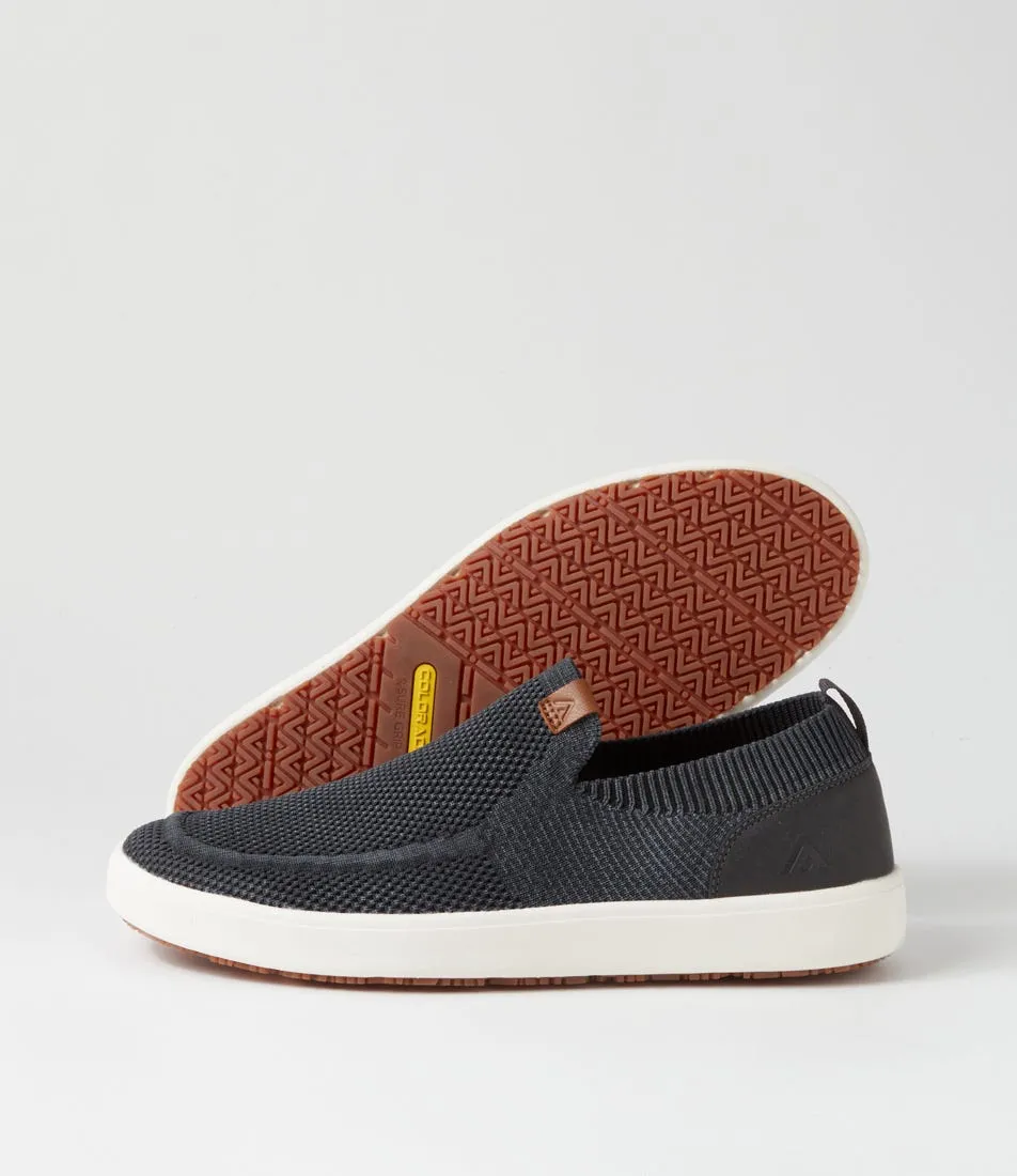 COLORADO Nebula Dark Grey Knit Sneakers