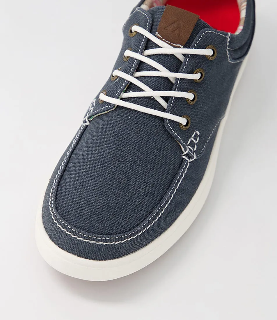 COLORADO Nilson Dark Navy Canvas Sneakers