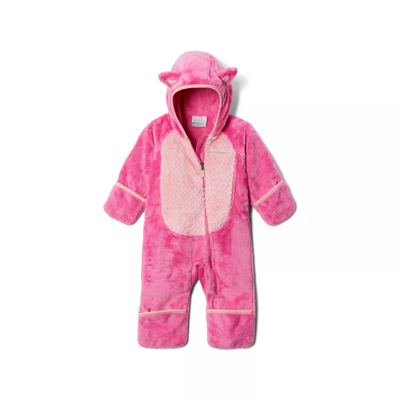 COLUMBIA Foxy Baby Sherpa Bunting Bodysuit - Pink